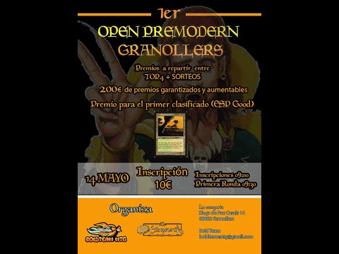 Open Premodern  Granollers14/05/23  RG Goblins vs The Rock @LaCamperia Round 3