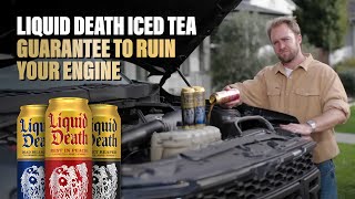 Liquid Death Iced Tea For Trucks Commercial