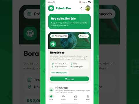 Pelada Pro — Vamos jogar bola