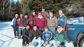 preview picture of video 'Guys Weekend Snowmobiling 2010'
