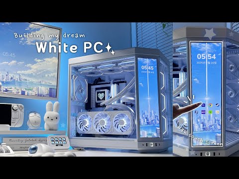 컴알못의 감성 어항PC 셀프 조립하기🐟 컴퓨터 케이스 셀프 교체 | HYTE Y70 Touch Infinite | 조립컴 견적&스펙