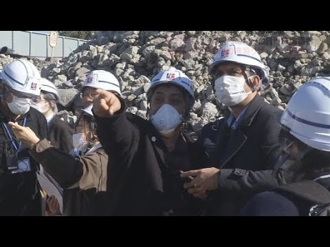 YouTube Video M7.8の地震で数十万の建物が破損…トルコの地方自治体関係者が産業廃棄物リサイクル施設を視察 静岡・沼津市