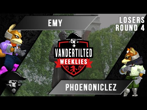VanderTILTED #28 - Melee Singles - Emy (Fox) VS Phoenoniclez (Fox) - Losers Round 4