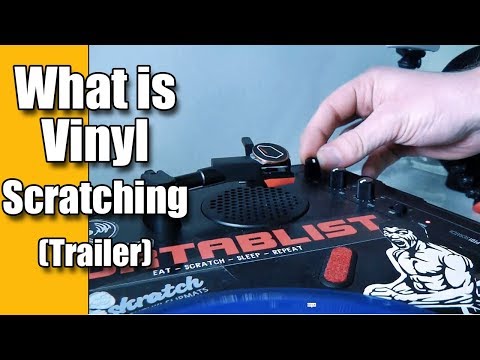 What is Vinyl Scratching - Numark PT01 Scratch Portablist Deck