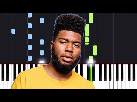 Khalid - Motion (Piano Tutorial)