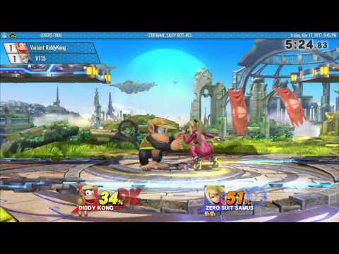 CSB 63 - V115 (ZSS) vs Variant Kiddykong (Diddy) - Smash 4 Losers Finals