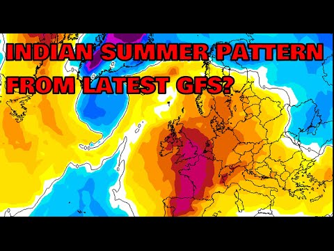 Indian summer Pattern from Latest GFS? 8th October 2022