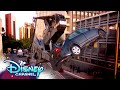 The Robosaurus Destroys Byron's Car! | Just Roll With It: You Decide LIVE! | Disney Channel