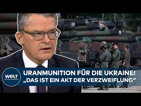 PUTINS KRIEG: USA liefern Uranmunition an Ukraine - was bedeutet das? I WELT Analyse