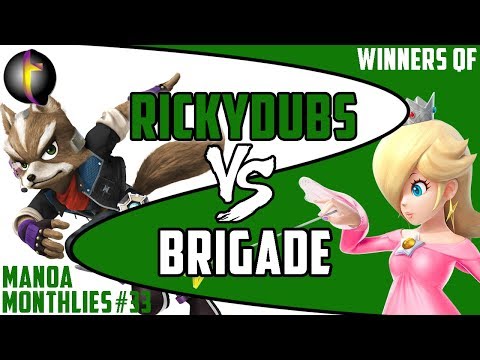 MM33 Singles: SSB Wii U - WQF - RickyDubs vs Brigade