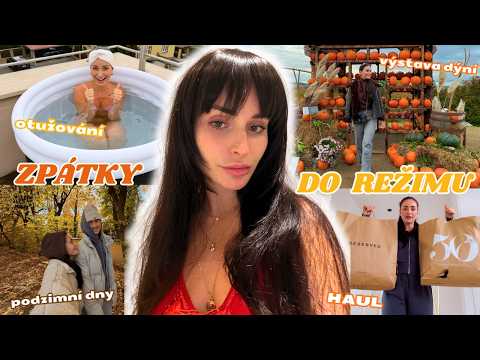 ZPÁTKY DO REŽIMU! #UnfilteredVlog - nová pergola, podzimní HAUL, výstava dýní, česnečka, Zrádci & LI
