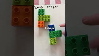 Tetris shapes reflect rotate translate #shape #tetris #maths