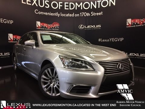 Lexus Certified Pre Owned 2014 Silver LS 460 AWD SWB Prestige In Depth Review | Edmonton Alberta