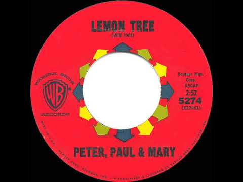 1962 HITS ARCHIVE: Lemon Tree - Peter Paul & Mary