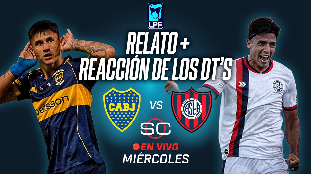 🔴 BOCA VS. SAN LORENZO EN VIVO | RELATO Y REACCIONES DE LOS DT'S | APERTURA 2026