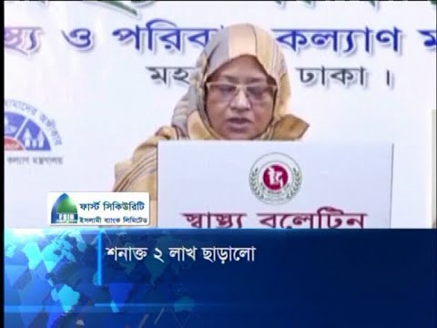 দেশে করোনা আক্রান্তের সংখ্যা ২ লাখ ছাড়ালো, ২৪ ঘণ্টায় মারা গেছে ৩৪ জন | ETV News