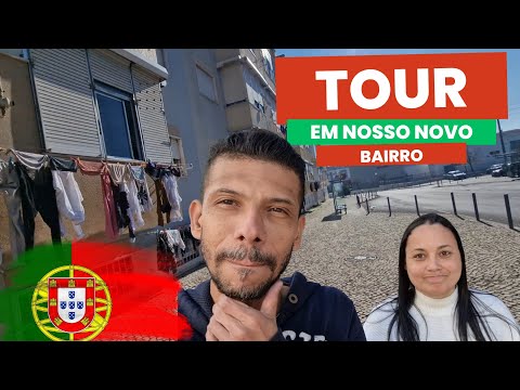 TOUR no nosso BAIRRO em ODIVELAS / PORTUGAL 🇵🇹