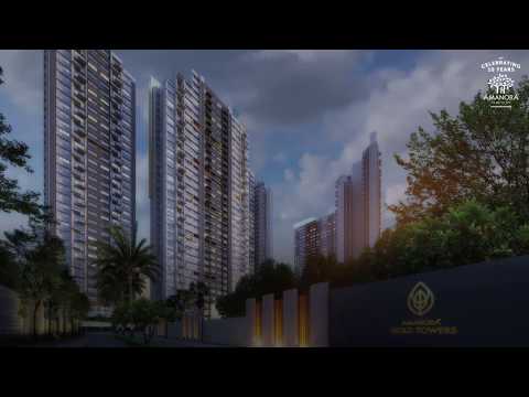3D Tour Of Amanora Gold Towers