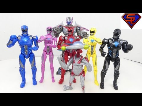 Power Rangers 2017 Movie Legacy Collection Toys R Us Exclusive Action Figures Review