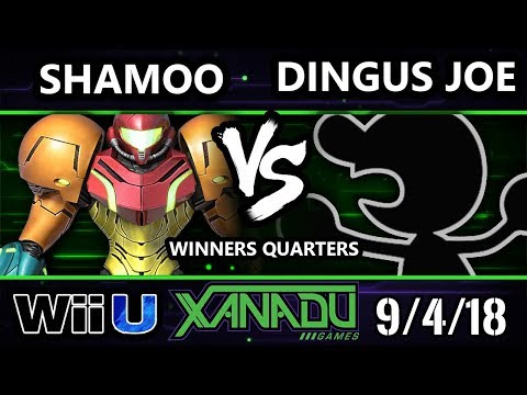S@X 266 Smash 4 -  Shamoo (Samus) Vs.  Dingus Joe (Game and Watch) Wii U Winners Quarters