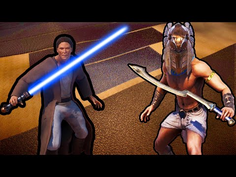 20,000,000 EGYPTIAN WARRIORS vs 250,000 JEDI KNIGHTS | UEBS 2