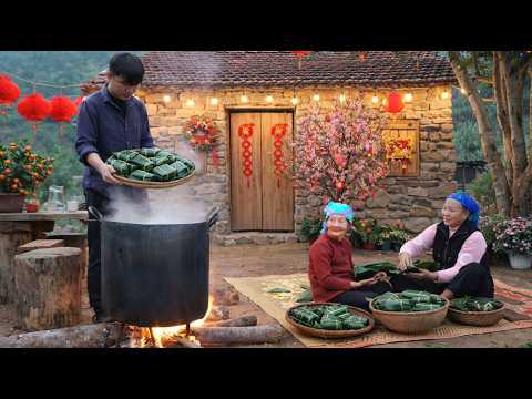 The elderly single woman celebrated her first truly meaningful Lunar New Year with Trinh Ho.