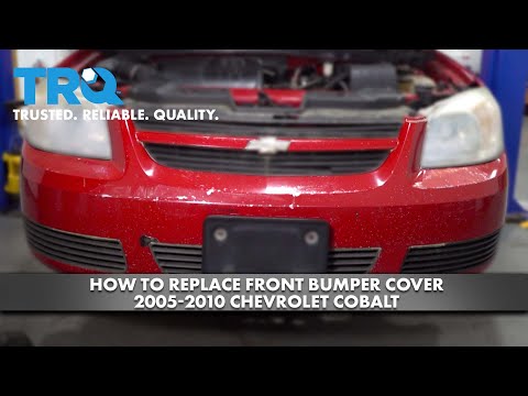 How to Replace Front Bumper Cover 2005-2010 Chevrolet Cobalt