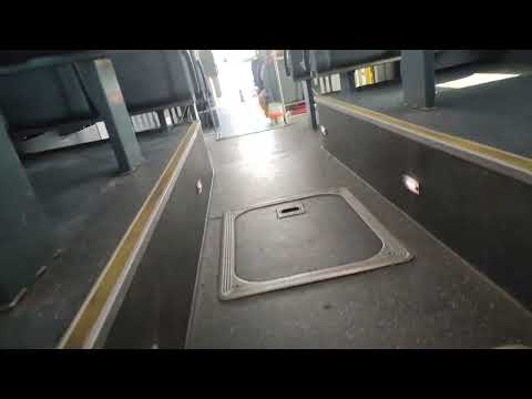 LOUDEST VOITH D864.6 riding on CNG HIGER KLQ6129GQ2 Dan beer Sheva route 25 to train station north