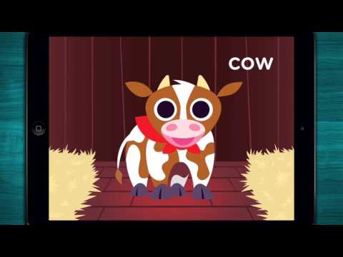 Peekaboo Barn - Children/Toddler learn the names of animals and hear their sounds - iOS/Android - YouTube