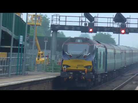 DRS Class 37's & 68 no's: 37069-37259-68025 @ STJ {1Z53} 26/05/2018.