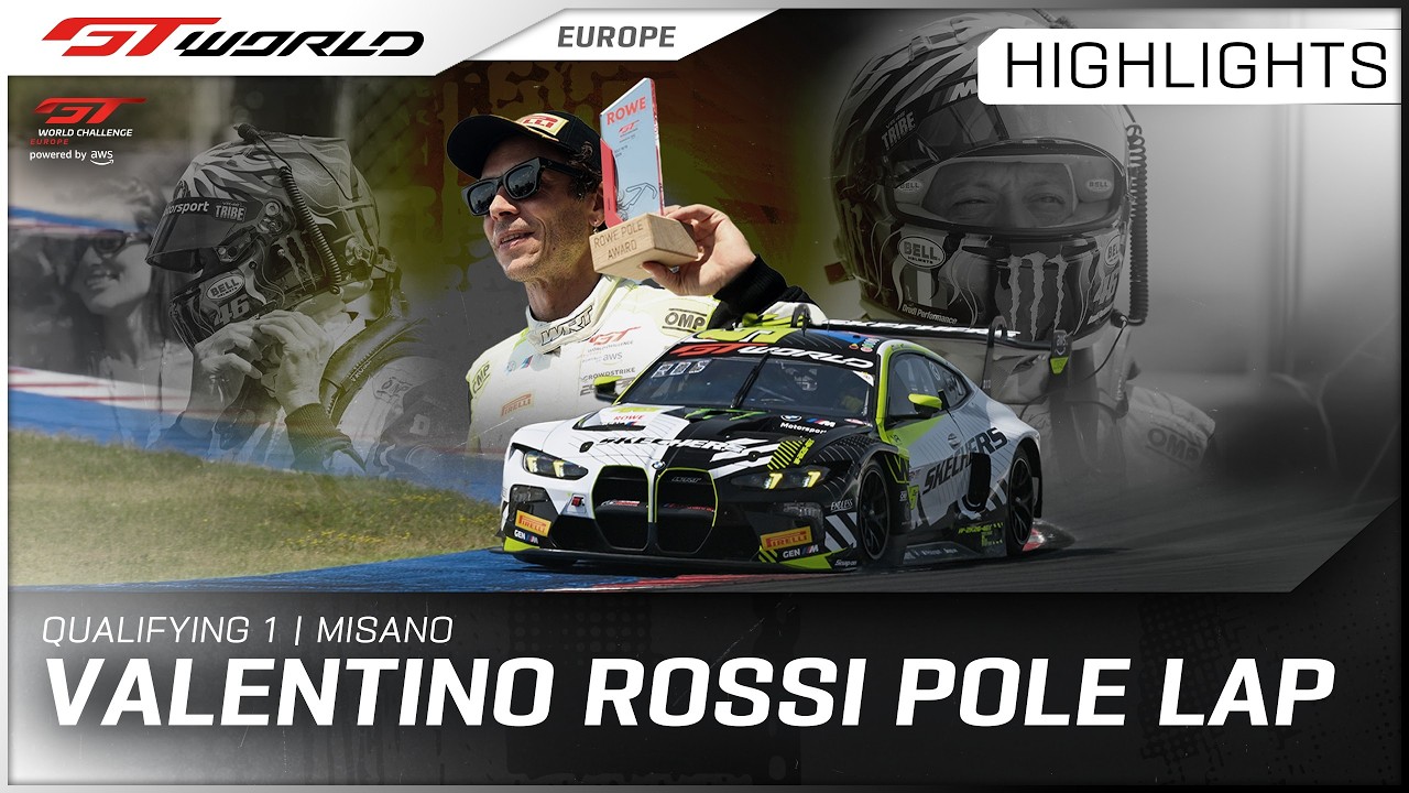 Valentino Rossi ROWE Pole Position Lap | Misano Qualifying 1 