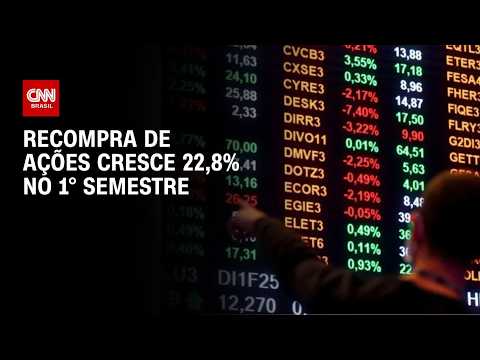 Fechamento de Mercado: Recompra de ações cresce 22,8% no 1° semestre | HORA H