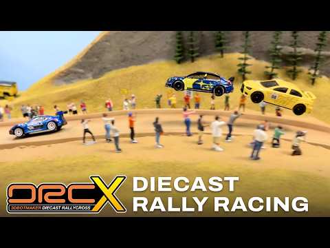 Mitsubishi vs. Subaru DRC-X Rallycross Diecast Rally Racing