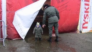 preview picture of video 'Najmłodszy zlotowicz na II Zimowym Zlocie Militarnym 2013 Borne Sulinowo cz.1'