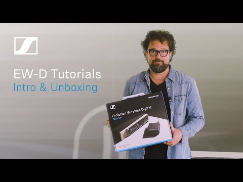 Evolution Wireless Digital Tutorials - Introduction & Unboxing | Sennheiser