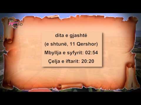 6. Kalendari i Ramazanit 2016 - Dita e gjashtë, e shtunë, 11 Qershor