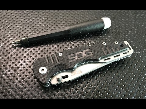 How to repair, disassemble, and maintain the SOG Salute Mini