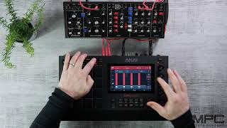 Video thumbnail for MPC Live II | Step Seq + CV Gate by AkaiProVideo