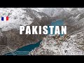 Survol de la partie pakistanaise de la chaîne de montagnes du Karakoram