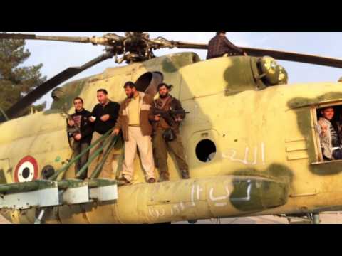 غنائم كتيبة عبد الله بن سلام بعد السيطرة على مطار مرج السلطان العسكري في ريف دمشق