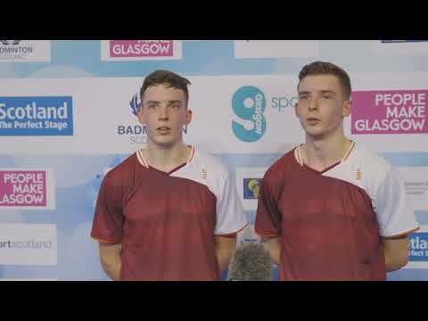 Scottish Open 2021: Christopher and Matthew Grimley