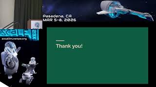 Ballroom C Saturday Mar. 07 - SCaLE 23x