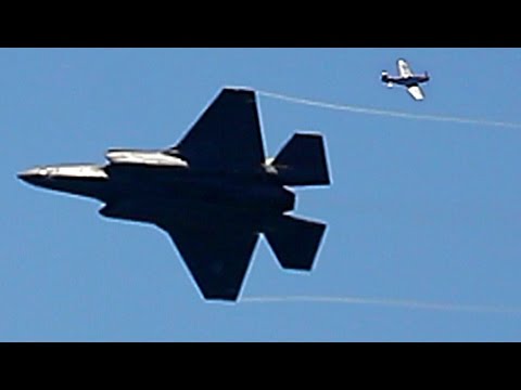 {TrueSound}™ F-35 + P-51 in Heritage Flight at Fort Lauderdale Air Show 2016