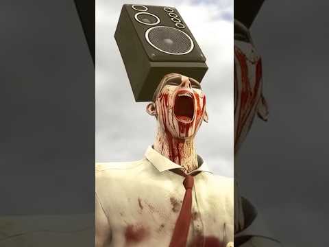 skibidi toilet zombie (speaker man Turned into a zombie) #skibiditoilet #speakerman #skibidi