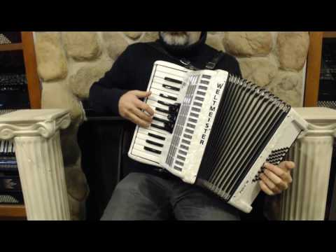 WELTPER2648WH - White Weltmeister Perle Piano Accordion MM 26 48 $1799