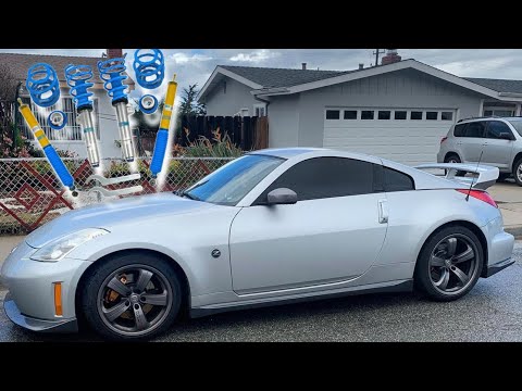 Trading My SINGLE TURBO 350z For a NISMO! + Bilstein Coilover INSTALL!!