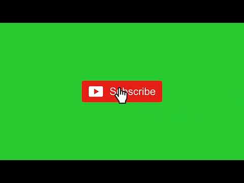 TASTO ISCRIVITI GREEN SCREEN 4K