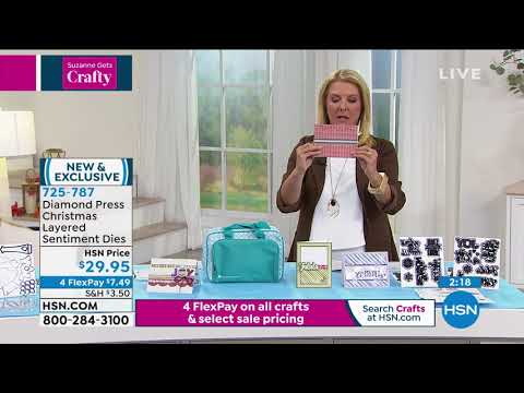 Diamond Press Christmas Layered Sentiment Dies