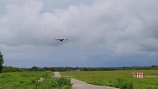 preview picture of video 'Antonov 124 Landing Mattala Rajapakse International Airport (MRIA)'