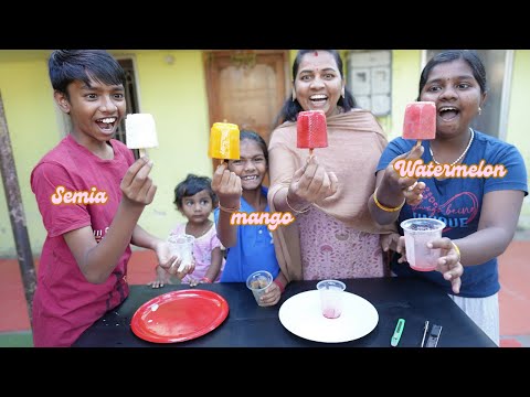 Kuchi Ice Making Challenge | குச்சி ஐஸ் இவ்ளோ ஈஸியா செய்வாங்கன்னு நினைக்கவே இல்லை !! Mrs.Abi Time